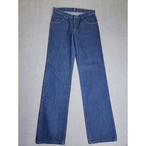 Vintage Wrangler Jeans Mens 30x34 MWZ Cowboy Straight Blue Cotton‎ Mid Western